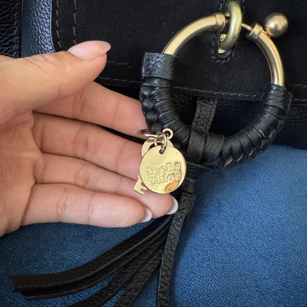 SEE‎ BY CHLOÉ Black Mini Joan Bag